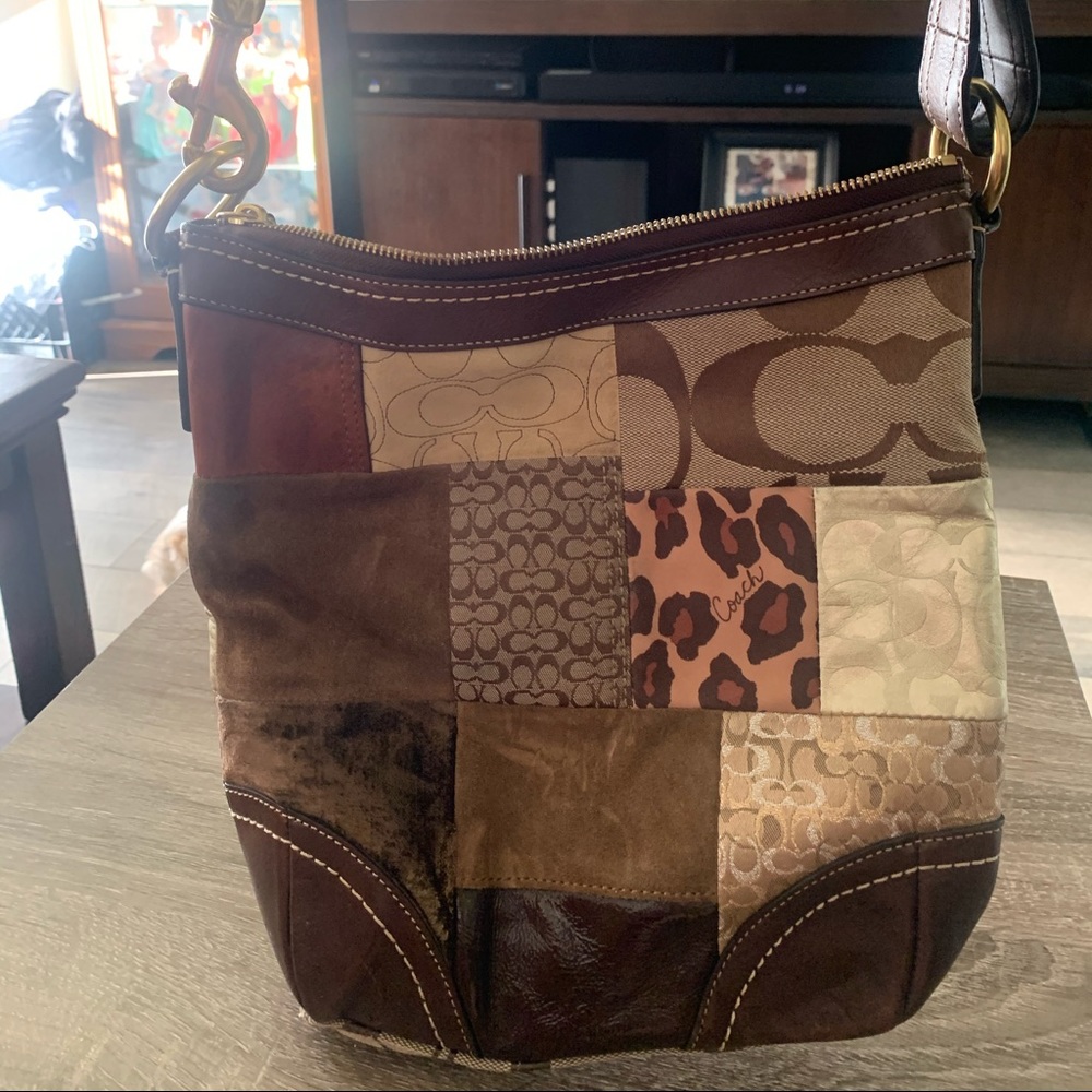 Coach Purse, patchwork edition